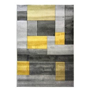 Sivo-žuti tepih Flair Rugs Cosmos, 120 x 170 cm