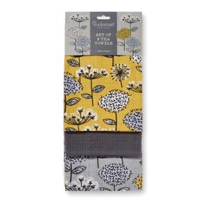 Set s 3 pamučna kuhinjska ručnika Cooksmart ® Retros