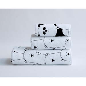 Set od 3 ručnika i ručnika za kupanje Madre Selva Find The Panda