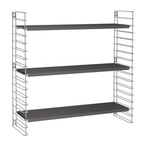 Metaltex Libro polica na 3 kata širine 70 cm