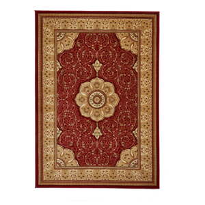 Crveni tepih 120x170 cm Heritage – Think Rugs