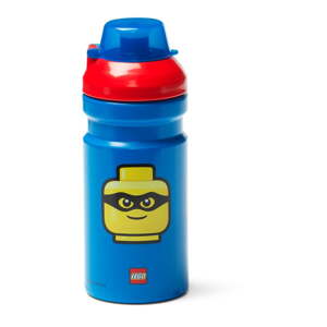 PLava boca za vodu s crvenim poklopcem LEGO® Iconic, 390 ml