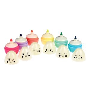 Set s 6 flomastera u obliku jaja Rex London Emoji Egg