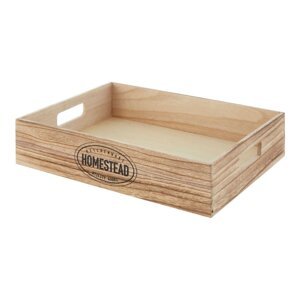 Drven pladanj 28x38 cm Rustic Homestead – Premier Housewares