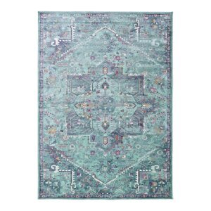 Tirkizni tepih od viskoze Universal Lara, 120 x 170 cm