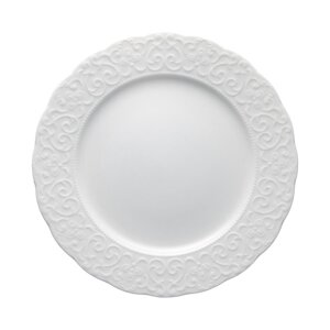 Bijeli porculanski tanjur Brandani Gran Gala, ⌀ 25 cm