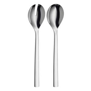 Set od 2 žlice za salatu od nehrđajućeg čelika WMF Nuova, duljina 30 cm