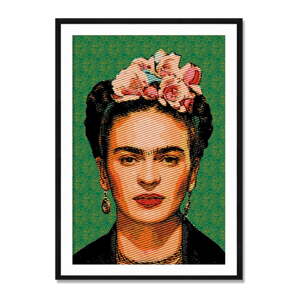 Slika od sambovog drva Madre Selva Frida Draw, 40 x 60 cm