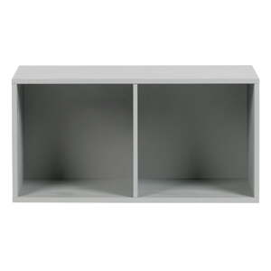 Siva modularna biblioteka od masivnog bora 81x41 cm Vt – vtwonen