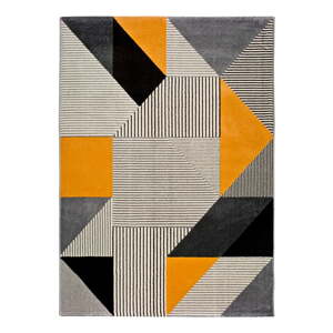 Narančasto-sivi tepih Universal Gladys Duro, 160 x 230 cm