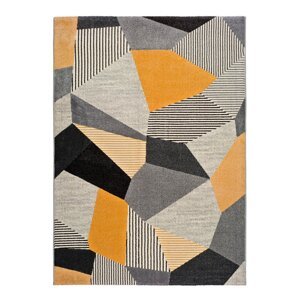 Narančasto-sivi tepih Universal Gladys Sarro, 230 x 160 cm