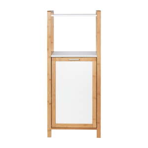 Bijela/u prirodnoj boji od bambusa kupaonska polica 40x95 cm Finja – Wenko