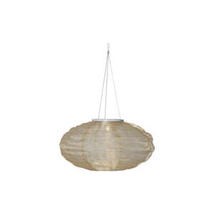 Bijela vanjska solarna LED lampa Star Trading Festival, ø 35 cm