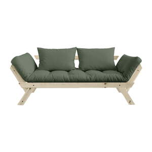 Promjenjivi kauč Karup Design Bebop Natural Clear / Maslinasto zelena
