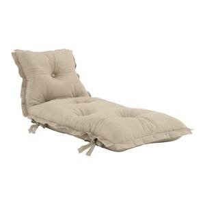 Bež varijabilni futon pogodan za vanjski prostor Karup Design OUT ™ Sit&Sleep Beige