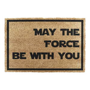 Otirač od kokosovih vlakana 40x60 cm May the Force Be With Your – Artsy Doormats