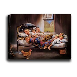 Slika Tablo Center Happy Family, 70 x 50 cm