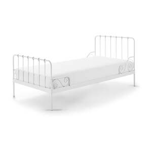 Bijeli metalni dječji krevet Vipack Alice, 90 x 200 cm