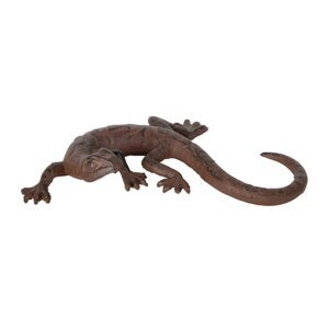 Dekoracija od lijevanog željeza u obliku guštera Esschert Design, dužina 19,5 cm