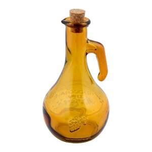 Žuta boca za ocat od recikliranog stakla Ego Dekor Di Vino, 500 ml