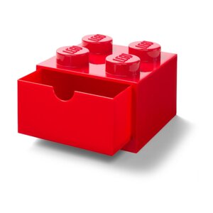 Crveni ladičar LEGO®, 15 x 16 cm