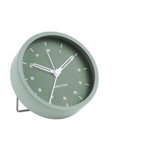Mint zelena budilica Karlsson Tinge, ø 9 cm