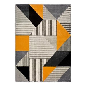 Narančasto-sivi tepih Universal Gladys Duro, 60 x 120 cm