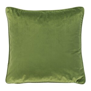 Tamnozeleni jastuk Tiseco Home Studio Velvety, 45 x 45 cm
