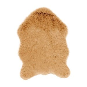 Smeđa umjetna koža Tiseco Home Studio Sheepskin, 60 x 90 cm
