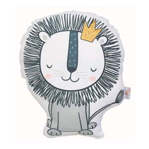 Pamučni dječji jastuk Mike & Co. NEW YORK Pillow Toy Lion, 33 x 28 cm