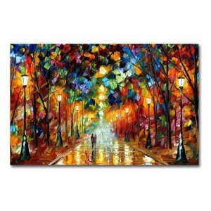 Zidna reprodukcija na platnu Leonid Afremov, 70 x 45 cm
