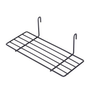 Crna dodatna zidna polica Reminder, dužina 24 cm