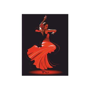 Zidna slika na platnu Tango, 30 x 40 cm