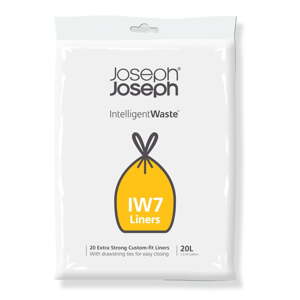 S trakom za zatezanje vreće za smeće 20 kom 20 l IntelligentWaste IW7 – Joseph Joseph
