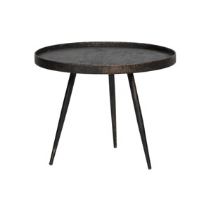 Crni pomoćni stolić BePureHome Bounds, ø 58 cm