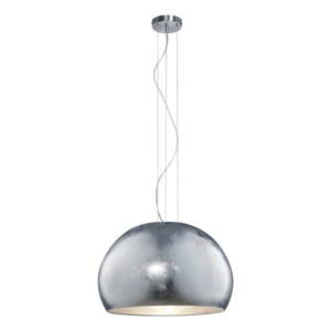 Viseća lampa u srebrnoj boji Trio Ontario, visina 1,5 m