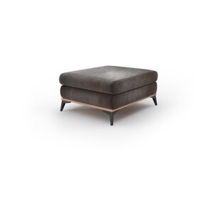 Tamnosmeđi puf s baršunastim navlakom Windsor & Co Sofas Astre