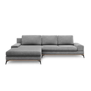 Siva kutna garnitura Windsor & Co Sofas Planet, lijevi kut