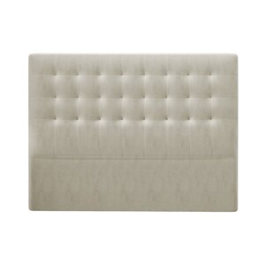 Bež baršunasto uzglavlje Windsor & Co Sofas Athena, 200 x 120 cm