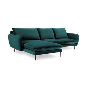 Plava kutna garnitura Cosmopolitan Design Vienna, lijevi kut