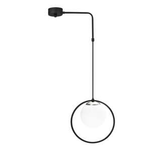 Crna metalna viseća svjetiljka Opviq lights Elpidas
