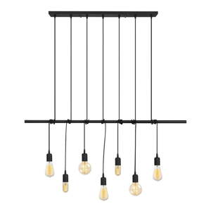 Crna metalna viseća svjetiljka Opviq lights Vincent