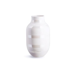 Bijela vaza od kamenine Kähler Design Omaggio, visina 30,5 cm