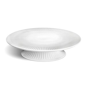 Bijeli porculanski pladanj za torte Kähler Design Hammershoi, Cake Dish, ⌀ 30 cm