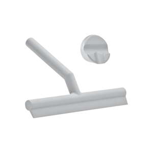 Sivi kupaonski silikonski brisač Zone Soft Grey