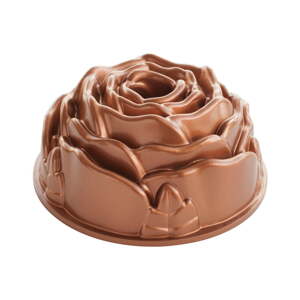 Kalup za kuglof u​ bakrenoj boji Nordic Ware Rose, 2,4 l