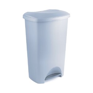 Sivi koš za smeće s pedalom od reciklirane plastike Addis Eco Range, 50 l
