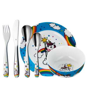 Set od dječjeg posuda i pribora za jelo WMF Unicorn