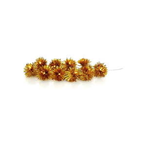 Prozirni LED rasvjetni lanac Markslöjd Pompom, 10 lampica, dužina 225 cm