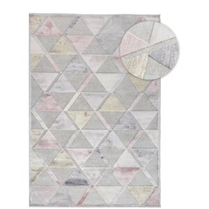 Sivi tepih Universal Margot Triangle, 160 x 230 cm